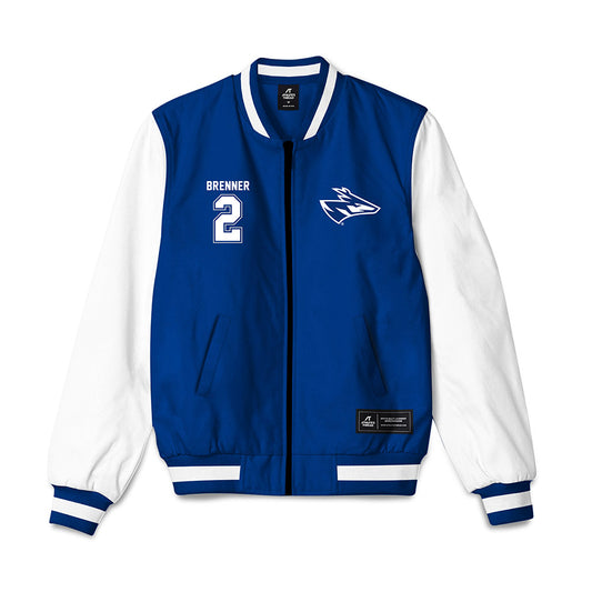 UNK - NCAA Women's Volleyball : Mia Brenner - Bomber Jacket-0
