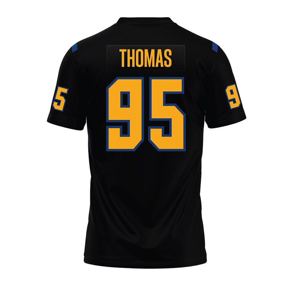 UNK - NCAA Football : Tucker Thomas - Black Premium Football Jersey-1