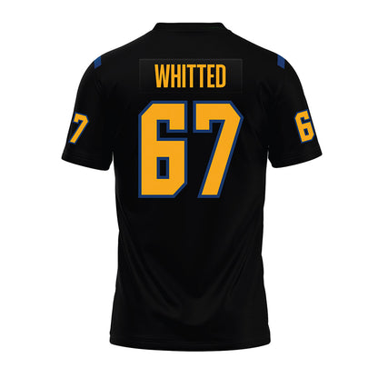 UNK - NCAA Football : Aiden Whitted - Black Premium Football Jersey-1