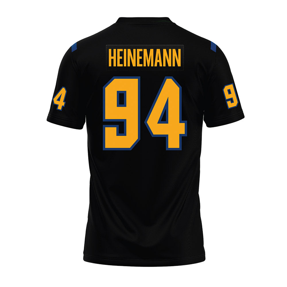UNK - NCAA Football : Weston Heinemann - Black Premium Football Jersey-1