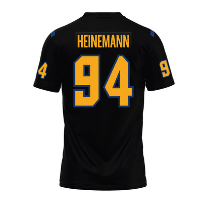 UNK - NCAA Football : Weston Heinemann - Black Premium Football Jersey-1