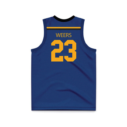 UNK - NCAA Women's Basketball : Myleigh Weers - Basketball Jersey-1