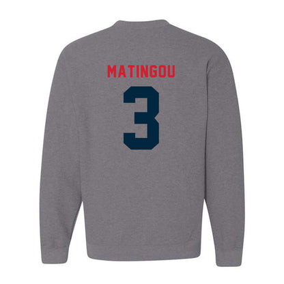 Howard - NCAA Men's Soccer : Troy Matingou - Crewneck Sweatshirt-1