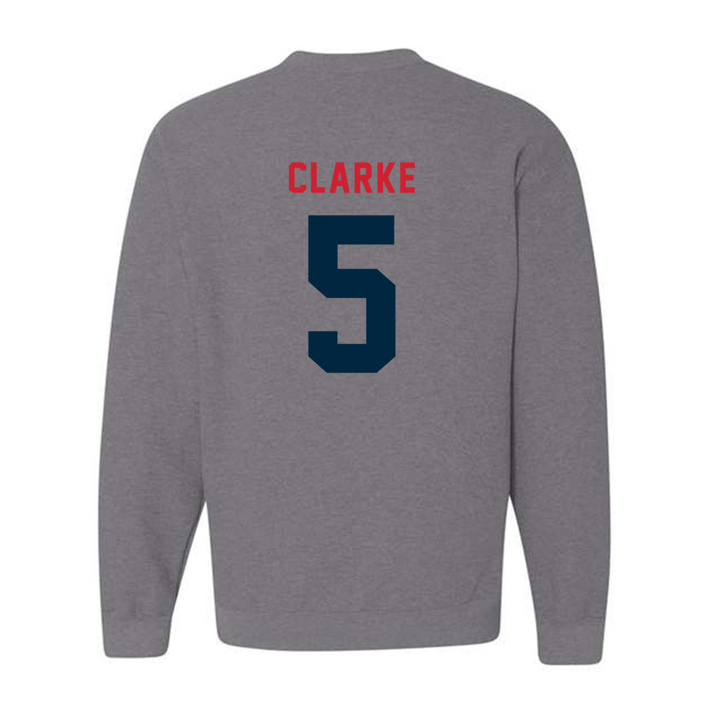 Howard - NCAA Men's Soccer : Bryson Clarke - Crewneck Sweatshirt-1