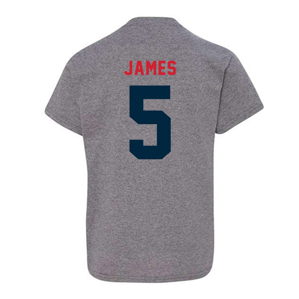 Howard - NCAA Women's Volleyball : Alexys James - Youth T-Shirt-1