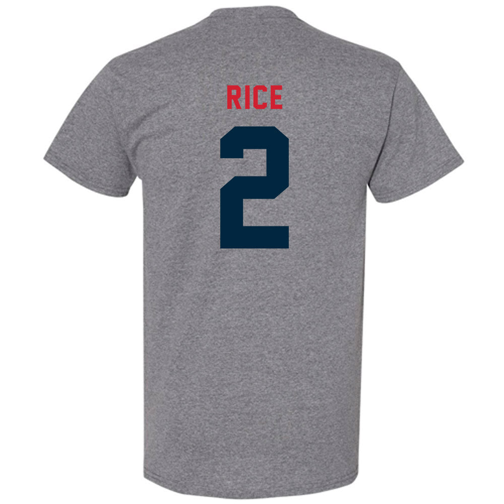 Howard - NCAA Men's Soccer : Onarae Rice - T-Shirt-1