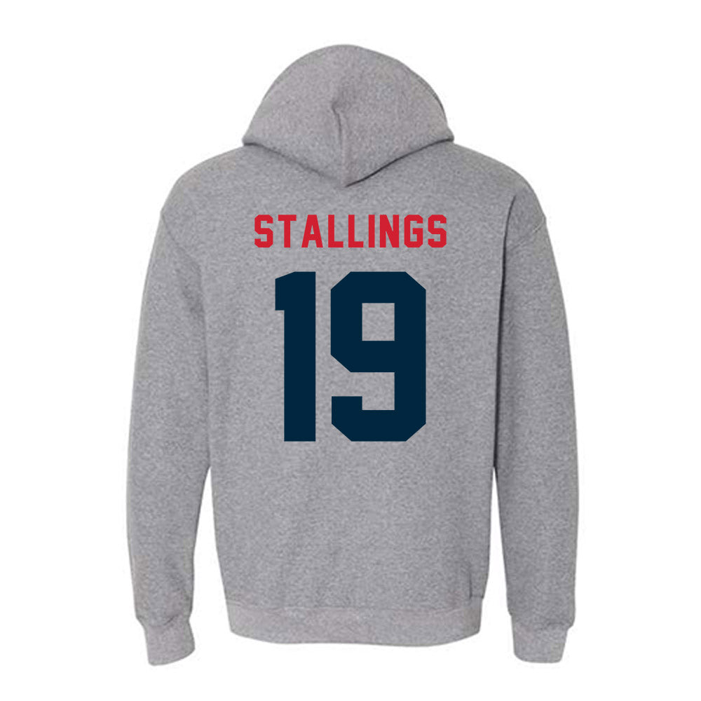 Howard - NCAA Men's Soccer : Roman Stallings - Hooded Sweatshirt-1