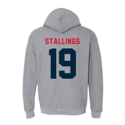 Howard - NCAA Men's Soccer : Roman Stallings - Hooded Sweatshirt-1