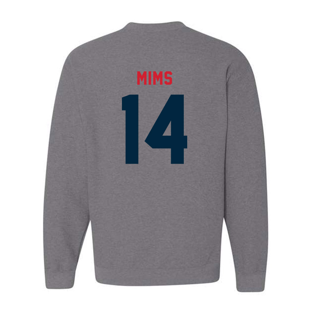 Howard - NCAA Men's Soccer : Justin Mims - Crewneck Sweatshirt-1
