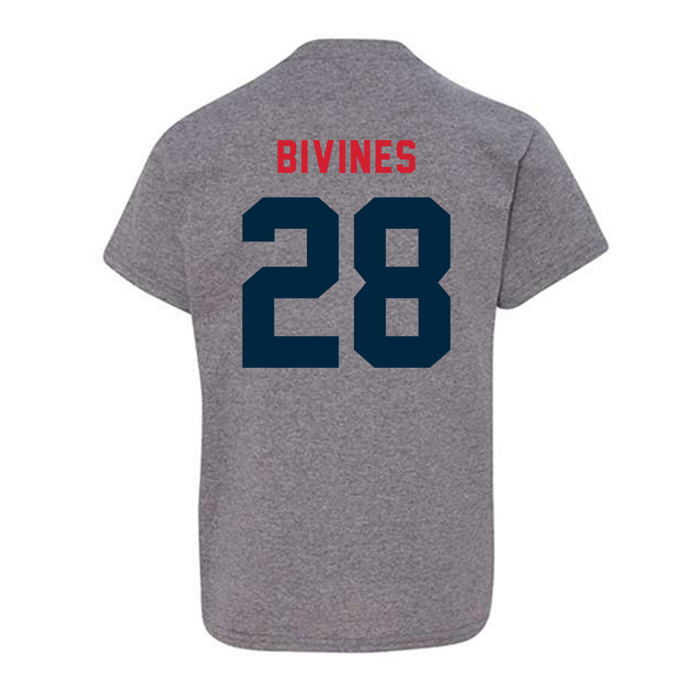 Howard - NCAA Football : Anthony Bivines - Youth T-Shirt-1