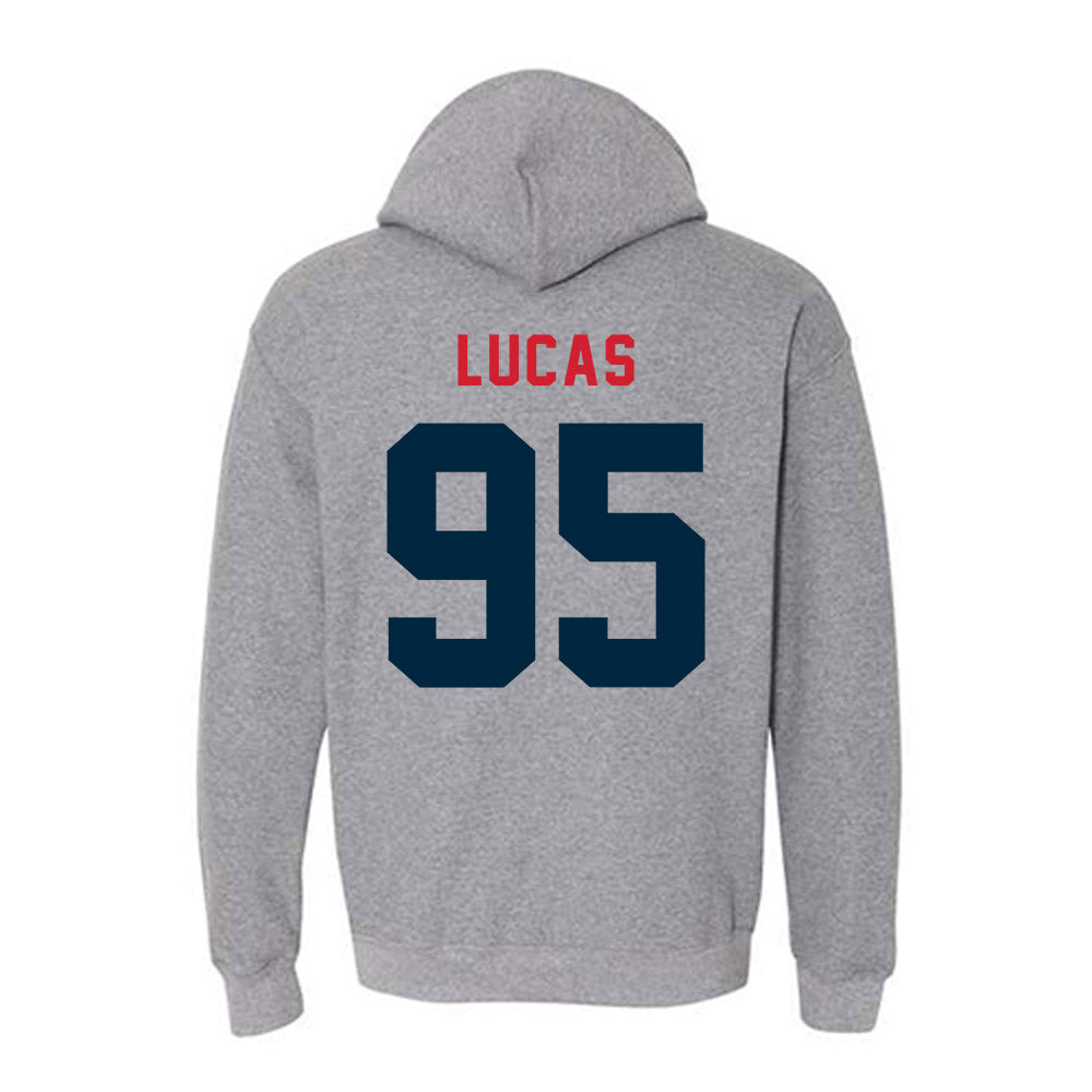 Howard - NCAA Football : Israel Lucas - Hooded Sweatshirt-1