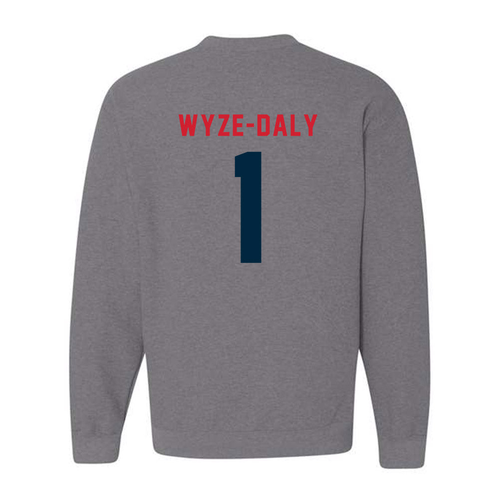 Howard - NCAA Men's Soccer : Ireal Wyze-Daly - Crewneck Sweatshirt-1