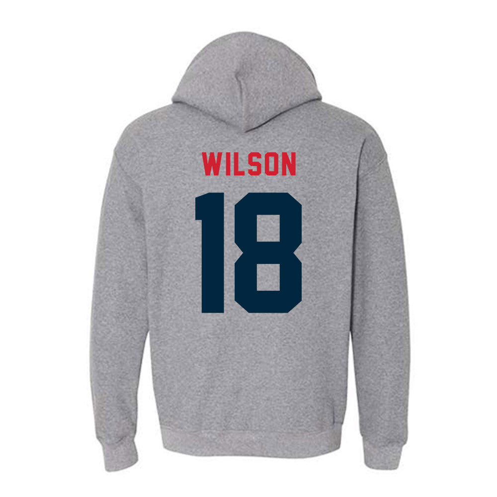 Howard - NCAA Men's Soccer : Stephon Wilson - Hooded Sweatshirt-1
