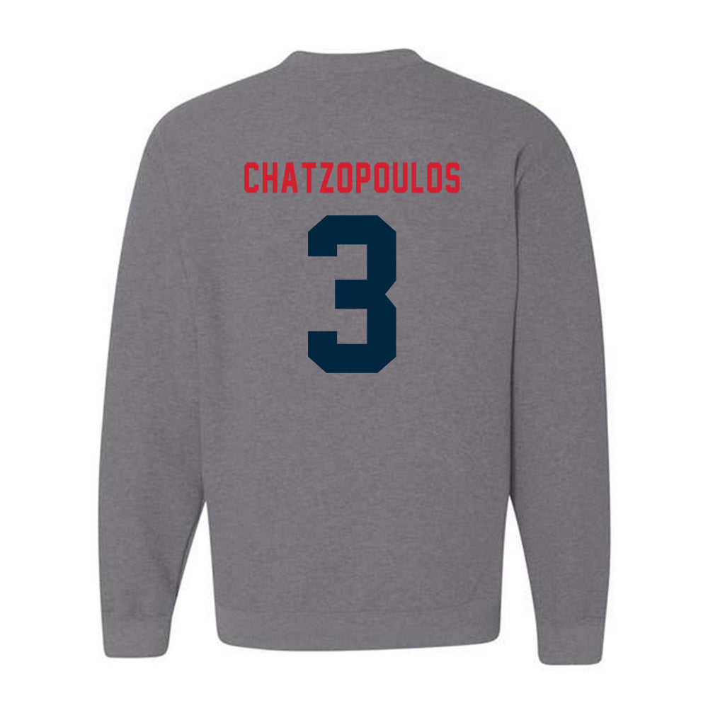 Howard - NCAA Men's Soccer : Grigorios Chatzopoulos - Crewneck Sweatshirt-1