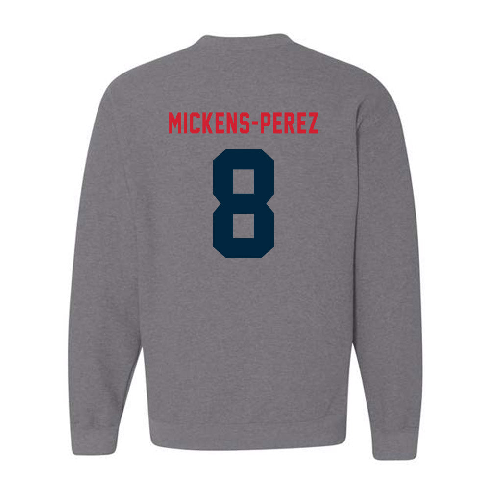 Howard - NCAA Women's Soccer : Asia Mickens-Perez - Crewneck Sweatshirt-1