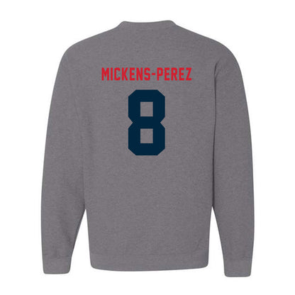 Howard - NCAA Women's Soccer : Asia Mickens-Perez - Crewneck Sweatshirt-1