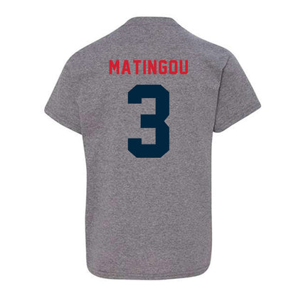 Howard - NCAA Men's Soccer : Troy Matingou - Youth T-Shirt-1
