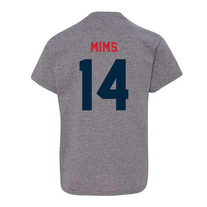 Howard - NCAA Men's Soccer : Justin Mims - Youth T-Shirt-1