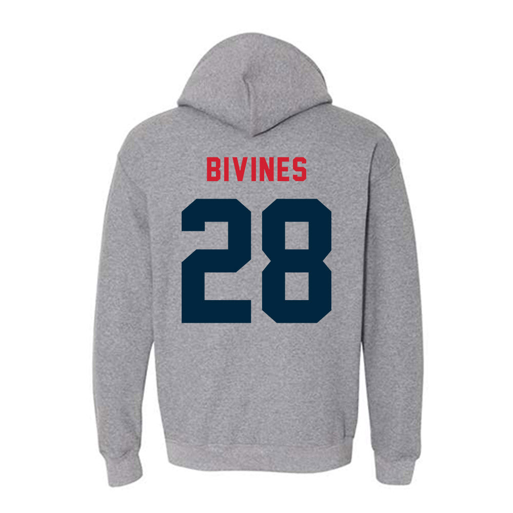 Howard - NCAA Football : Anthony Bivines - Hooded Sweatshirt-1