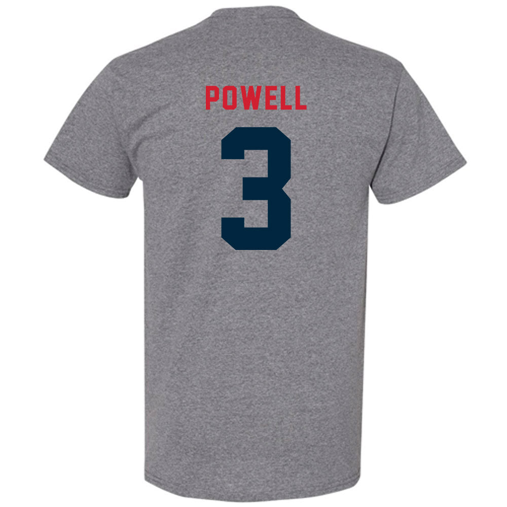 Howard - NCAA Men's Basketball : Brannon Powell - T-Shirt-1