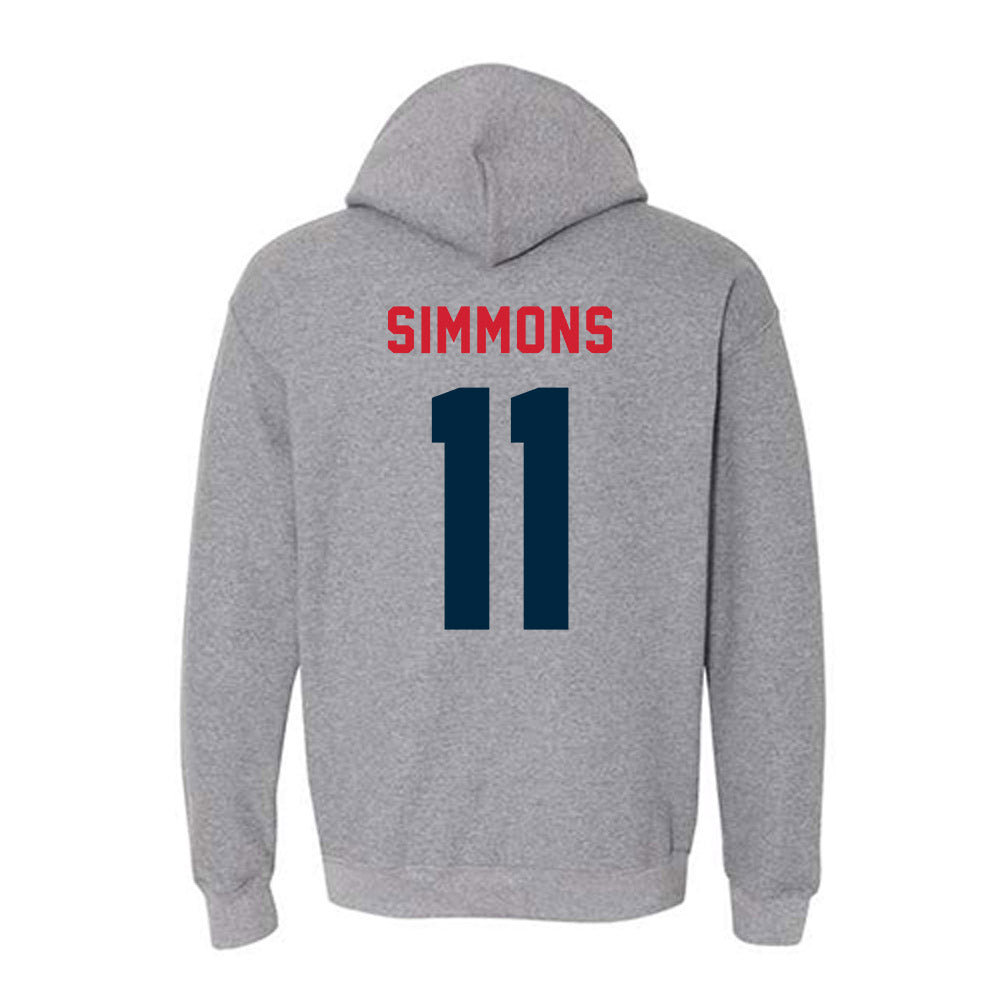 Howard - NCAA Softball : Brooke Simmons - Hooded Sweatshirt-1
