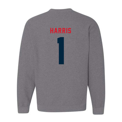 Howard - NCAA Men's Basketball : Drew Harris - Crewneck Sweatshirt-1