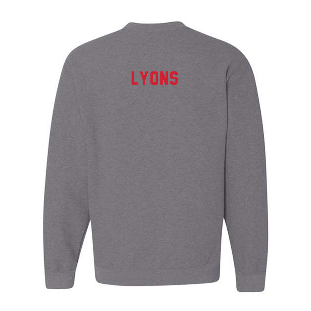 Howard - NCAA Women's Track & Field : Yahnari Lyons - Crewneck Sweatshirt-1