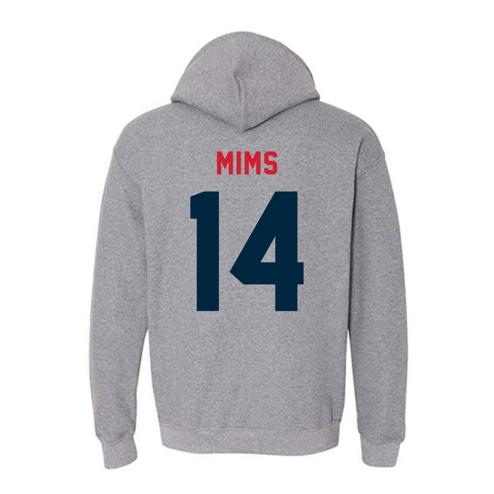 Howard - NCAA Men's Soccer : Justin Mims - Hooded Sweatshirt-1