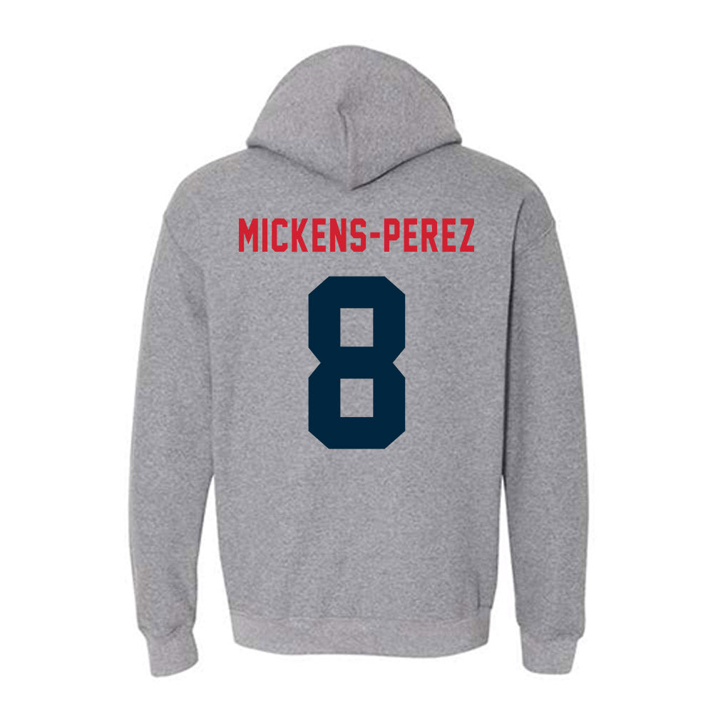 Howard - NCAA Women's Soccer : Asia Mickens-Perez - Hooded Sweatshirt-1