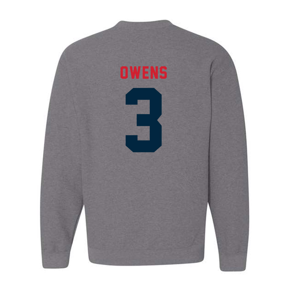 Howard - NCAA Women's Soccer : Demi Owens - Crewneck Sweatshirt-1