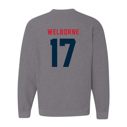 Howard - NCAA Men's Soccer : Rayce Welborne - Crewneck Sweatshirt-1