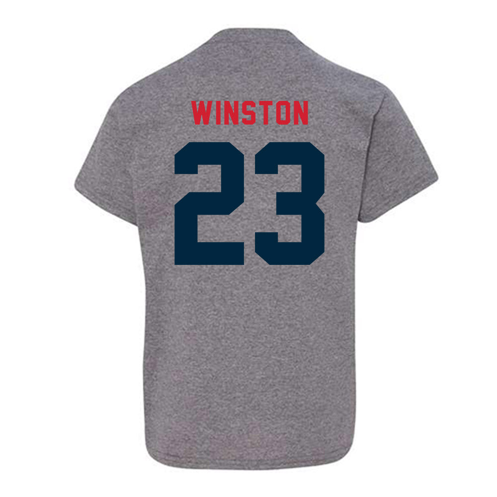 Howard - NCAA Men's Soccer : Jonathan Winston - Youth T-Shirt-1