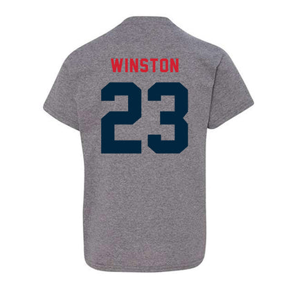 Howard - NCAA Men's Soccer : Jonathan Winston - Youth T-Shirt-1