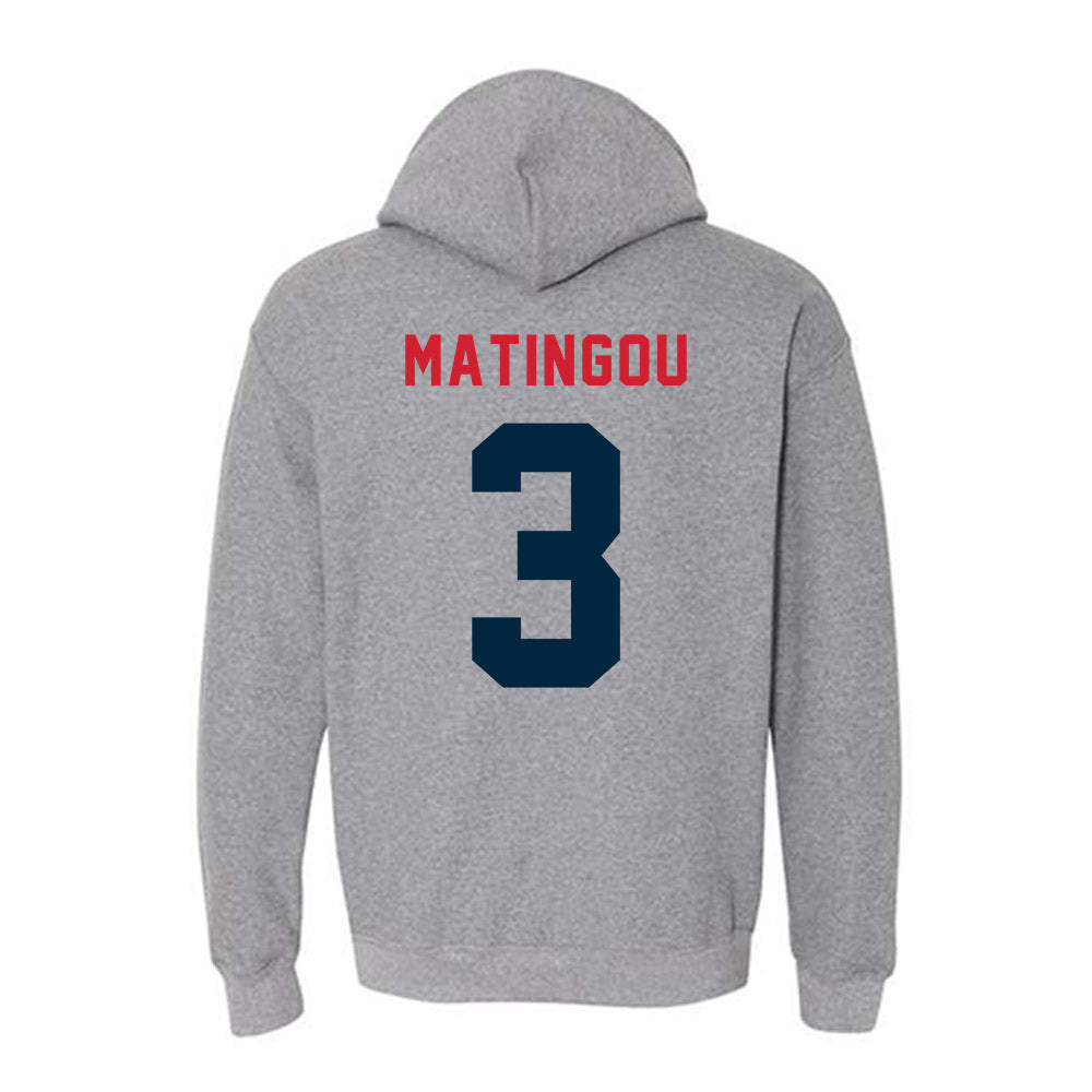 Howard - NCAA Men's Soccer : Troy Matingou - Hooded Sweatshirt-1