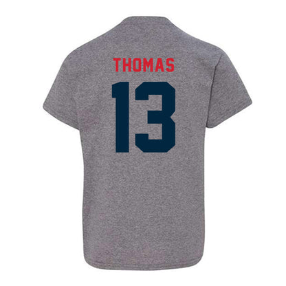 Howard - NCAA Men's Soccer : Cailen Thomas - Youth T-Shirt-1