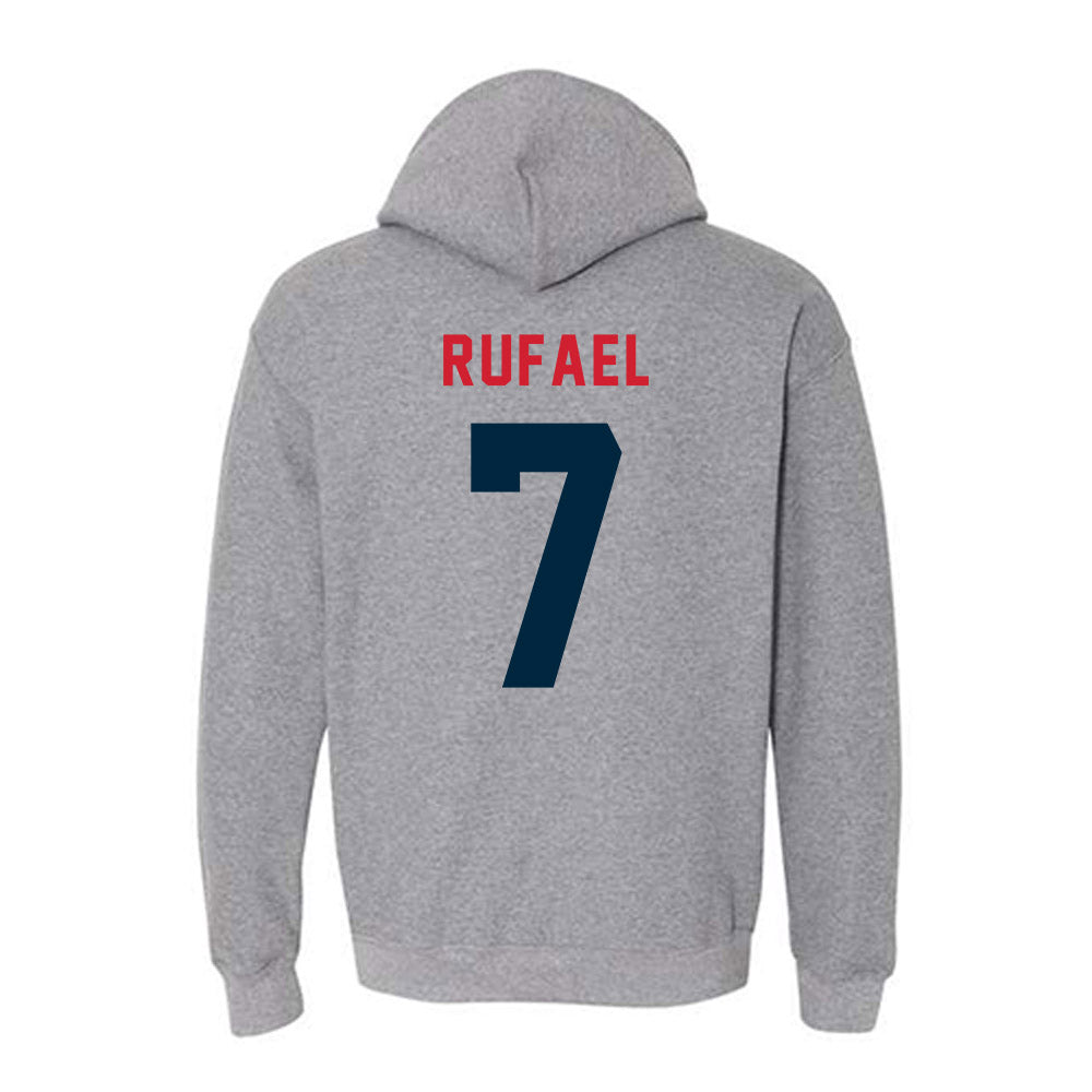 Howard - NCAA Men's Soccer : Christian Rufael - Hooded Sweatshirt-1