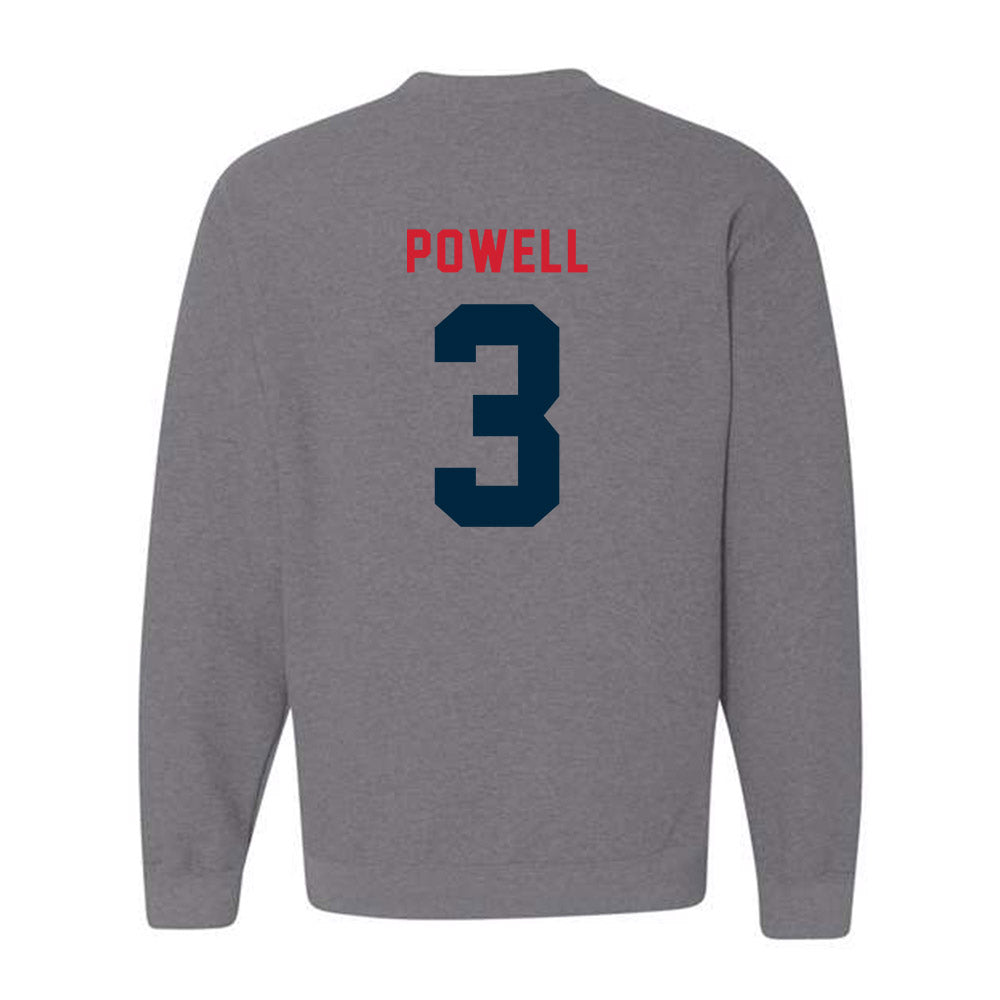 Howard - NCAA Men's Basketball : Brannon Powell - Crewneck Sweatshirt-1