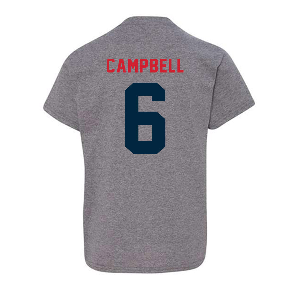 Howard - NCAA Men's Soccer : Lucas Campbell - Youth T-Shirt-1