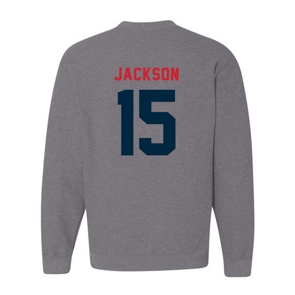 Howard - NCAA Football : Zaden Jackson - Crewneck Sweatshirt-1