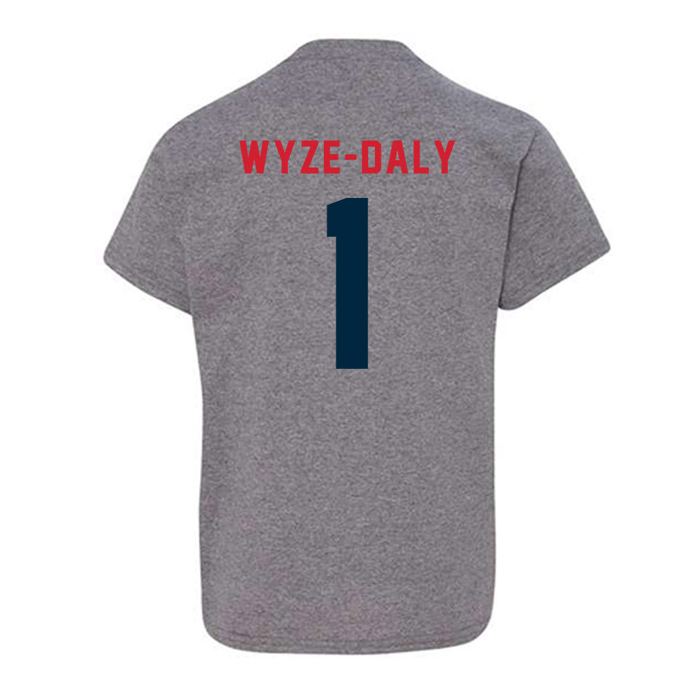 Howard - NCAA Men's Soccer : Ireal Wyze-Daly - Youth T-Shirt-1