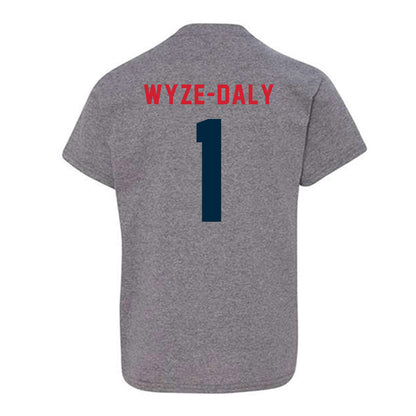 Howard - NCAA Men's Soccer : Ireal Wyze-Daly - Youth T-Shirt-1