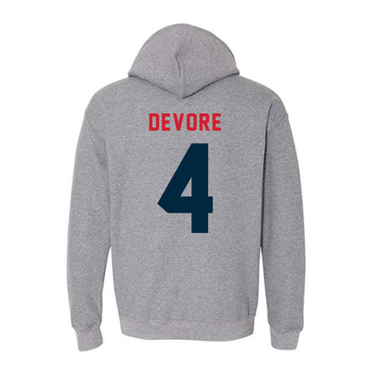 Howard - NCAA Softball : Jaidyn Devore - Hooded Sweatshirt-1