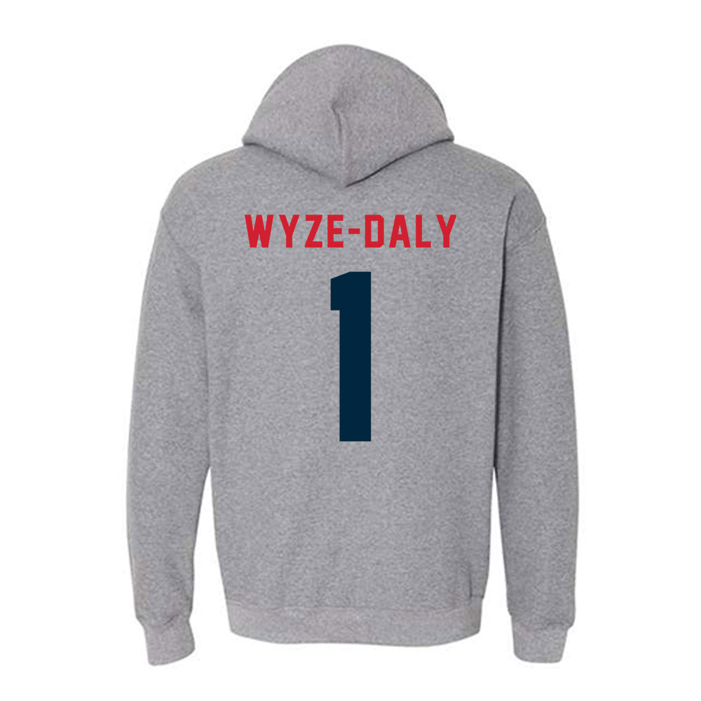 Howard - NCAA Men's Soccer : Ireal Wyze-Daly - Hooded Sweatshirt-1