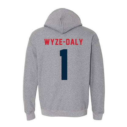 Howard - NCAA Men's Soccer : Ireal Wyze-Daly - Hooded Sweatshirt-1