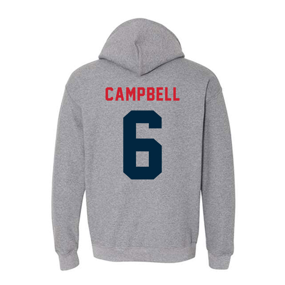 Howard - NCAA Men's Soccer : Lucas Campbell - Hooded Sweatshirt-1