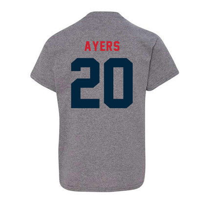 Howard - NCAA Women's Soccer : Hailey Ayers - Youth T-Shirt-1