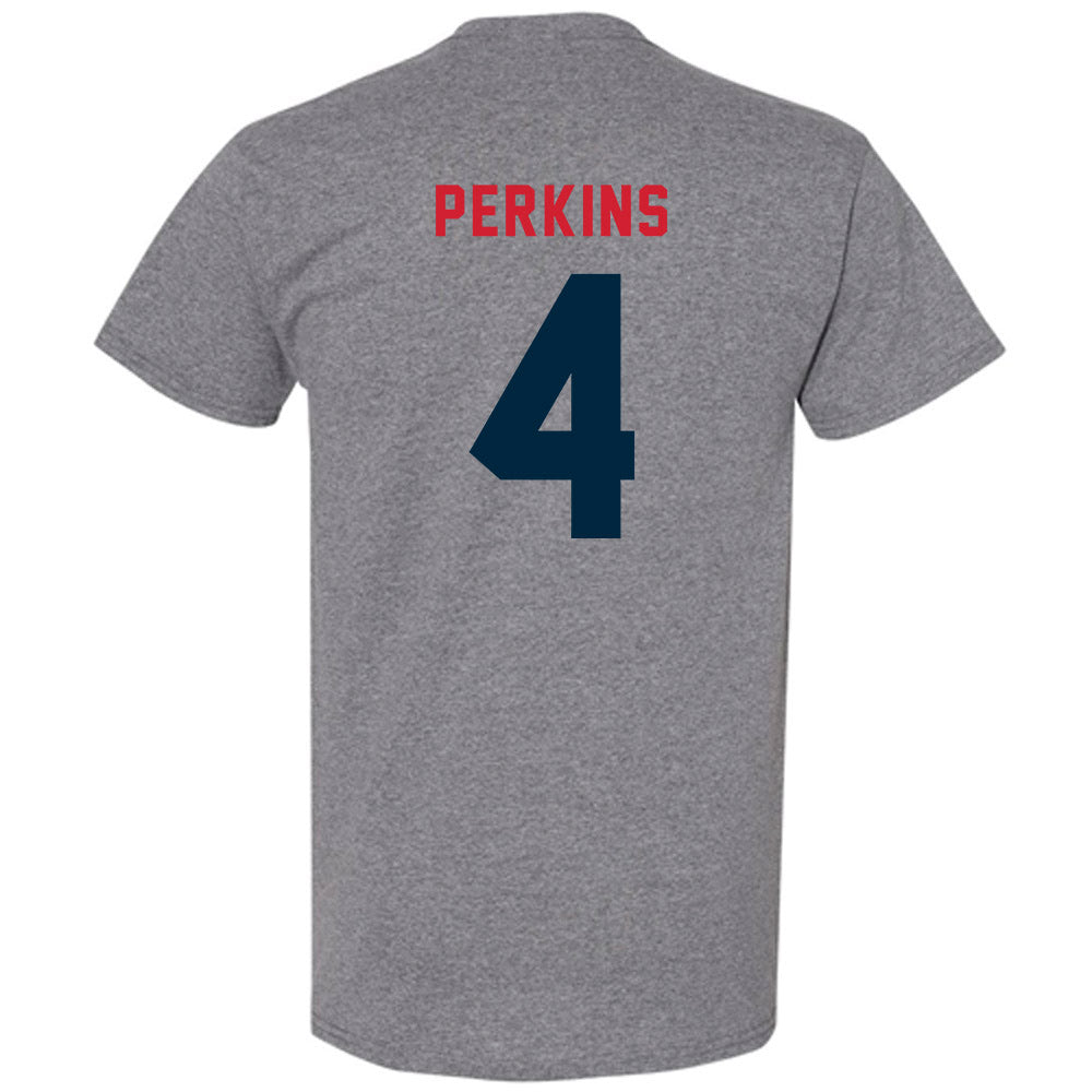 Howard - NCAA Men's Soccer : Louis Perkins - T-Shirt-1