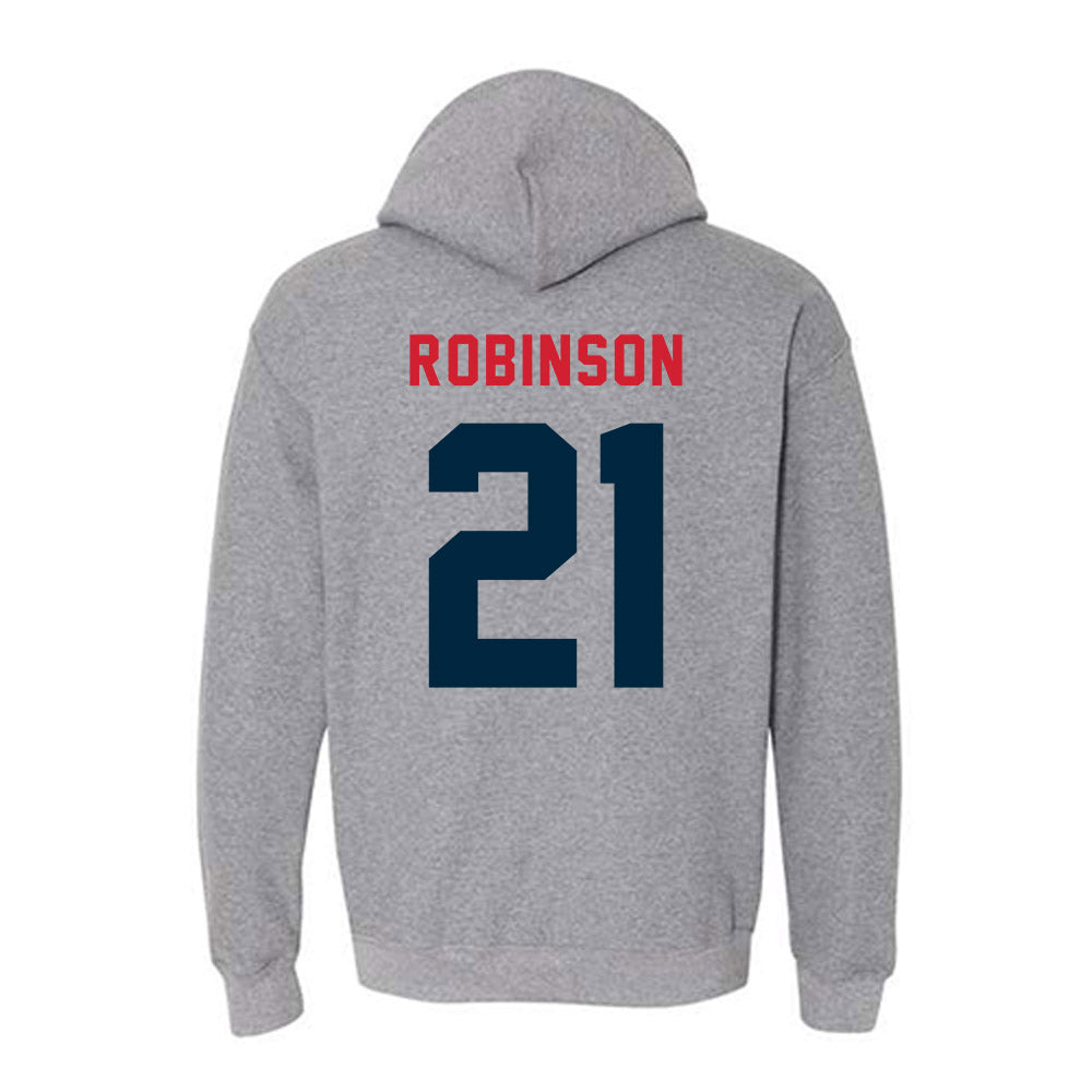 Howard - NCAA Men's Soccer : Naim Robinson - Hooded Sweatshirt-1