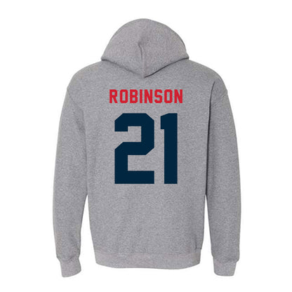 Howard - NCAA Men's Soccer : Naim Robinson - Hooded Sweatshirt-1