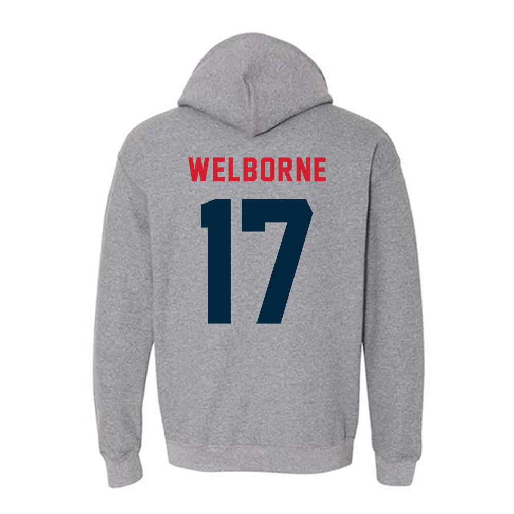 Howard - NCAA Men's Soccer : Rayce Welborne - Hooded Sweatshirt-1